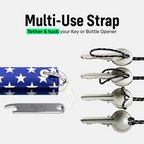 USA flag FattyPack shown from the side